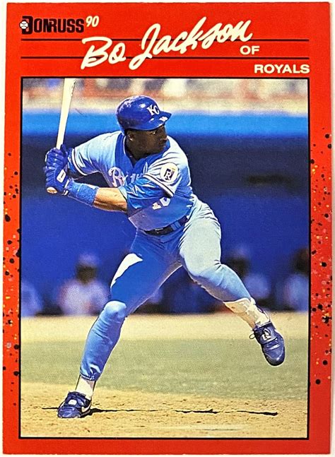 bo jackson royals baseball card|Topps Bo Jackson Kansas City Royals Baseball Sports Trading。